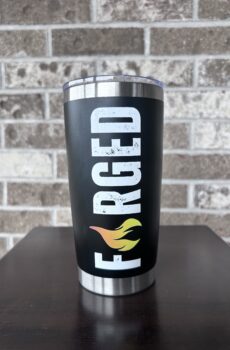 Black Forged Thermos